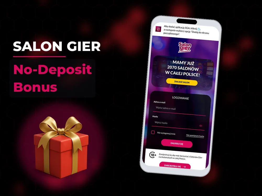 Salon Gier - No-Deposit Bonus