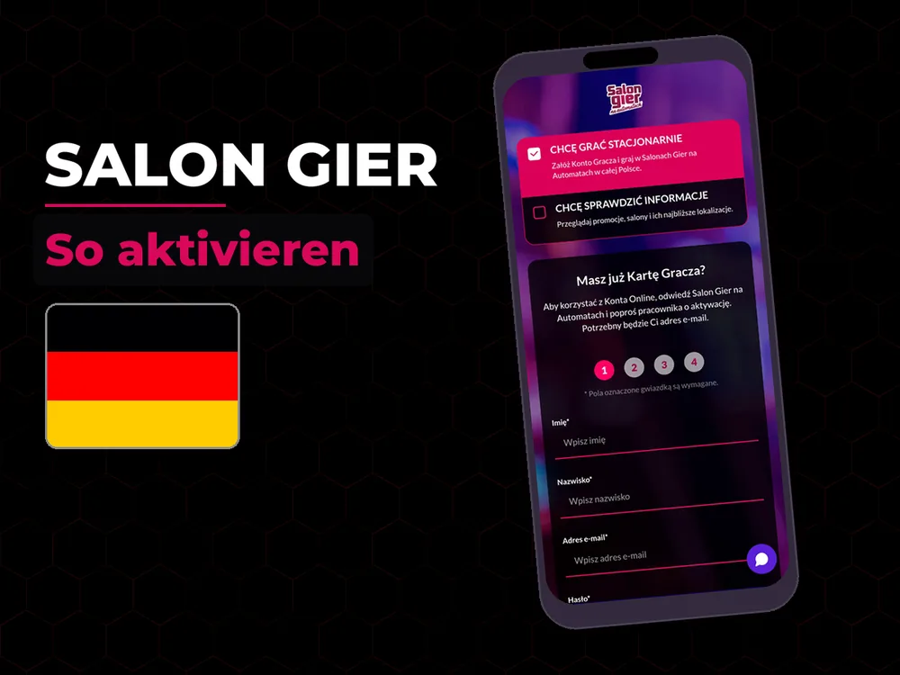 Salon Gier - So aktivieren