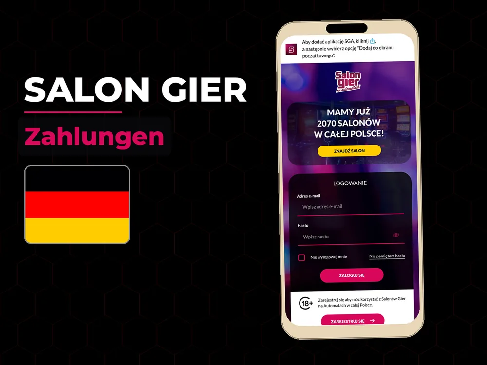 Salon Gier - Zahlungen