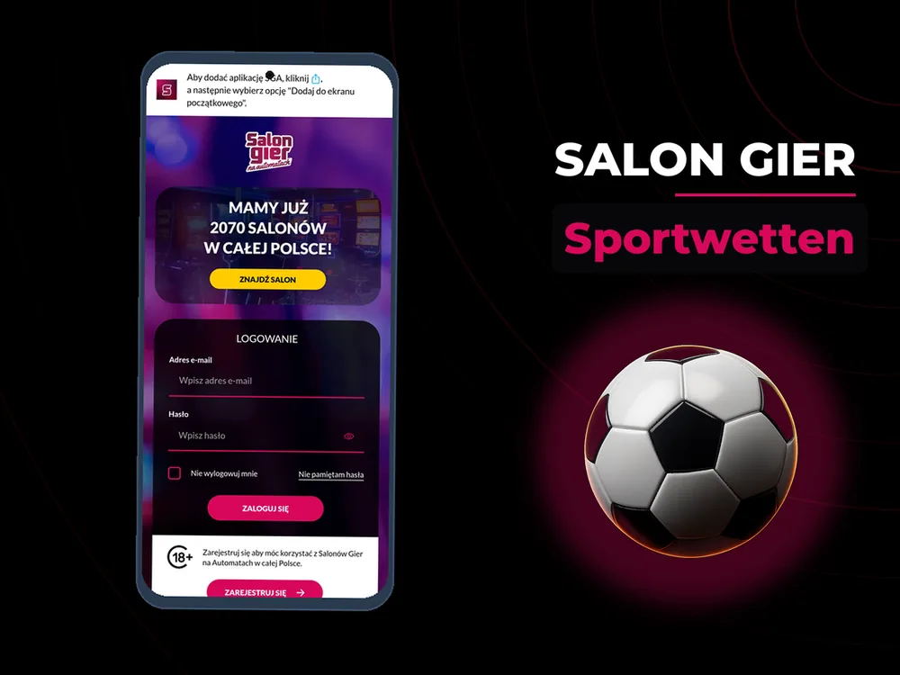 Salon Gier - Sportwetten