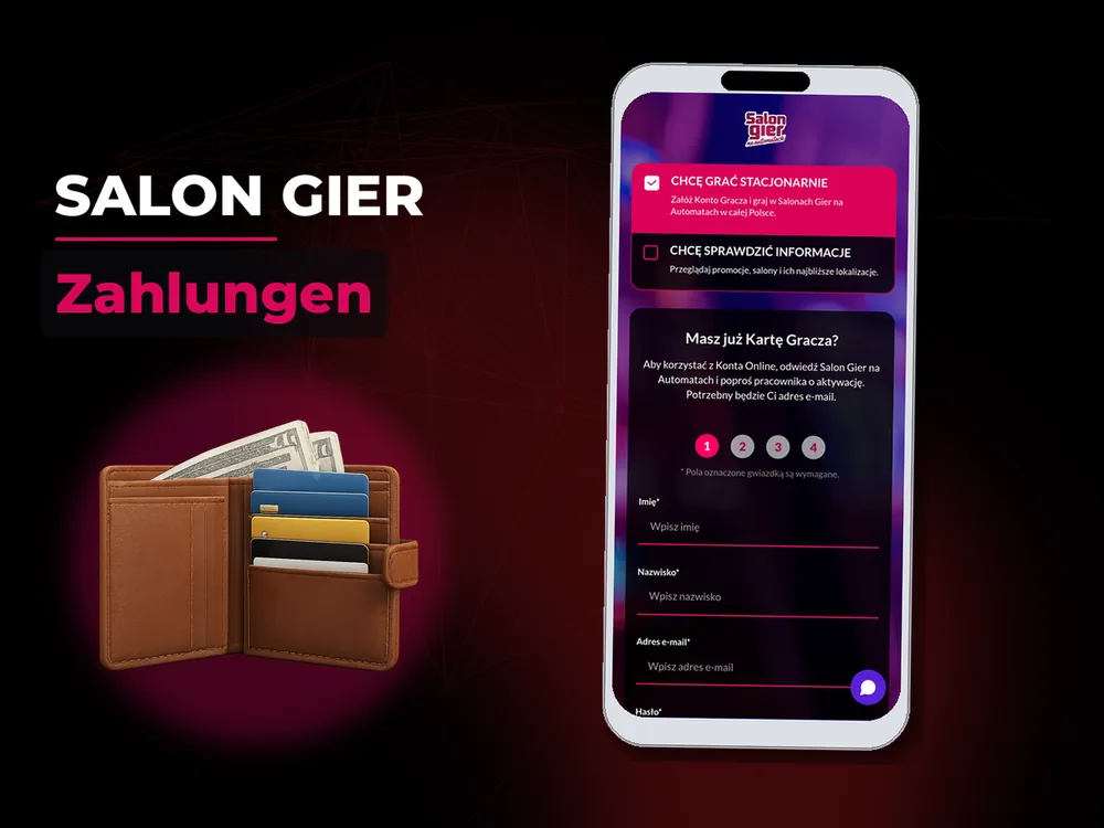 Salon Gier - Zahlungen